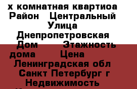 2-х комнатная квартиоа › Район ­ Центральный › Улица ­ Днепропетровская › Дом ­ 3 › Этажность дома ­ 4 › Цена ­ 25 000 - Ленинградская обл., Санкт-Петербург г. Недвижимость » Квартиры аренда   . Ленинградская обл.